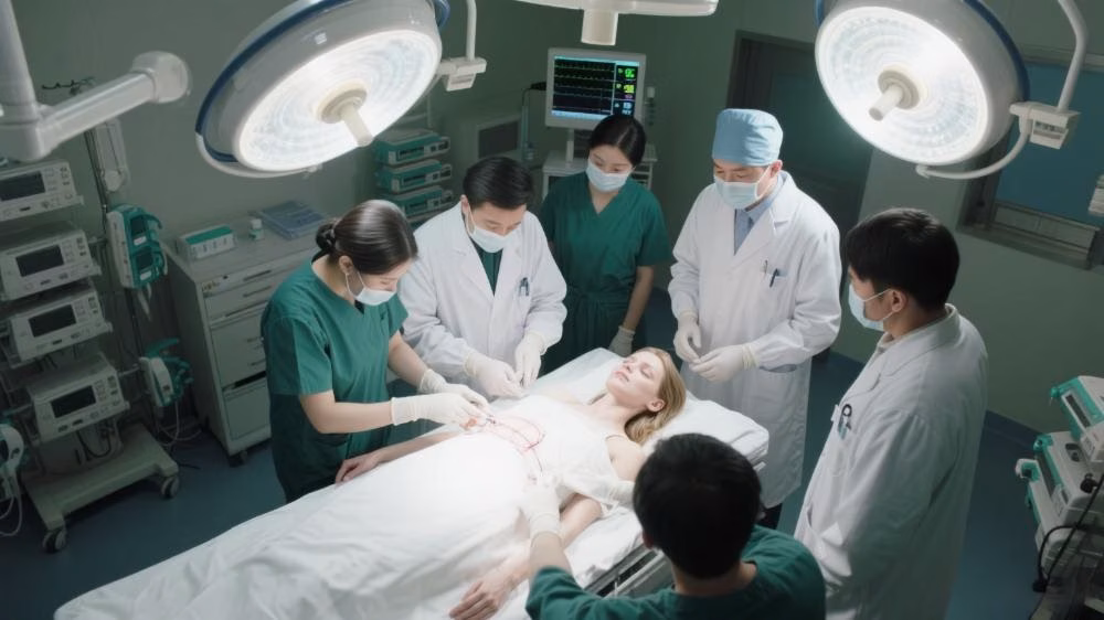 Medical tourism China infographic